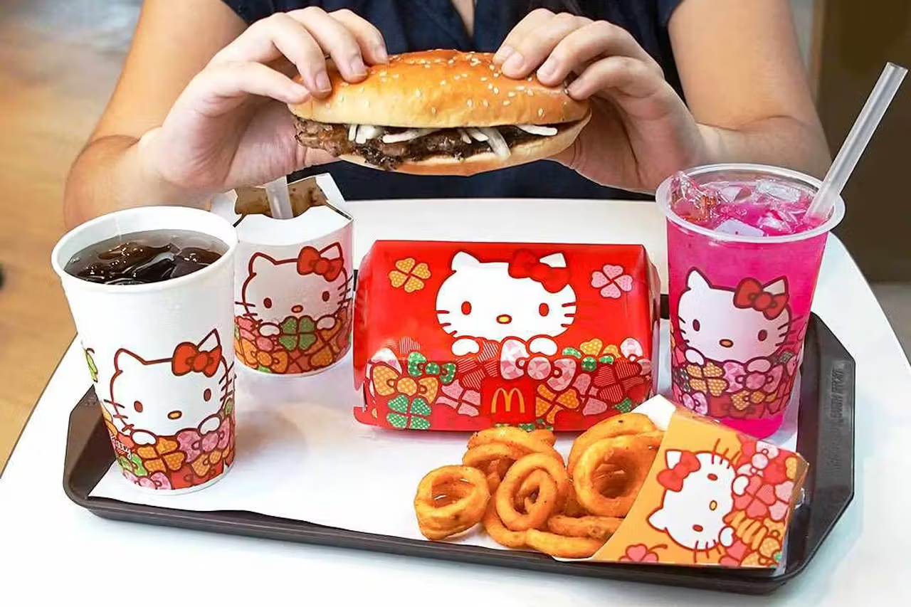 McDonald's Singapore Hello Kitty Chinese New Year 2024