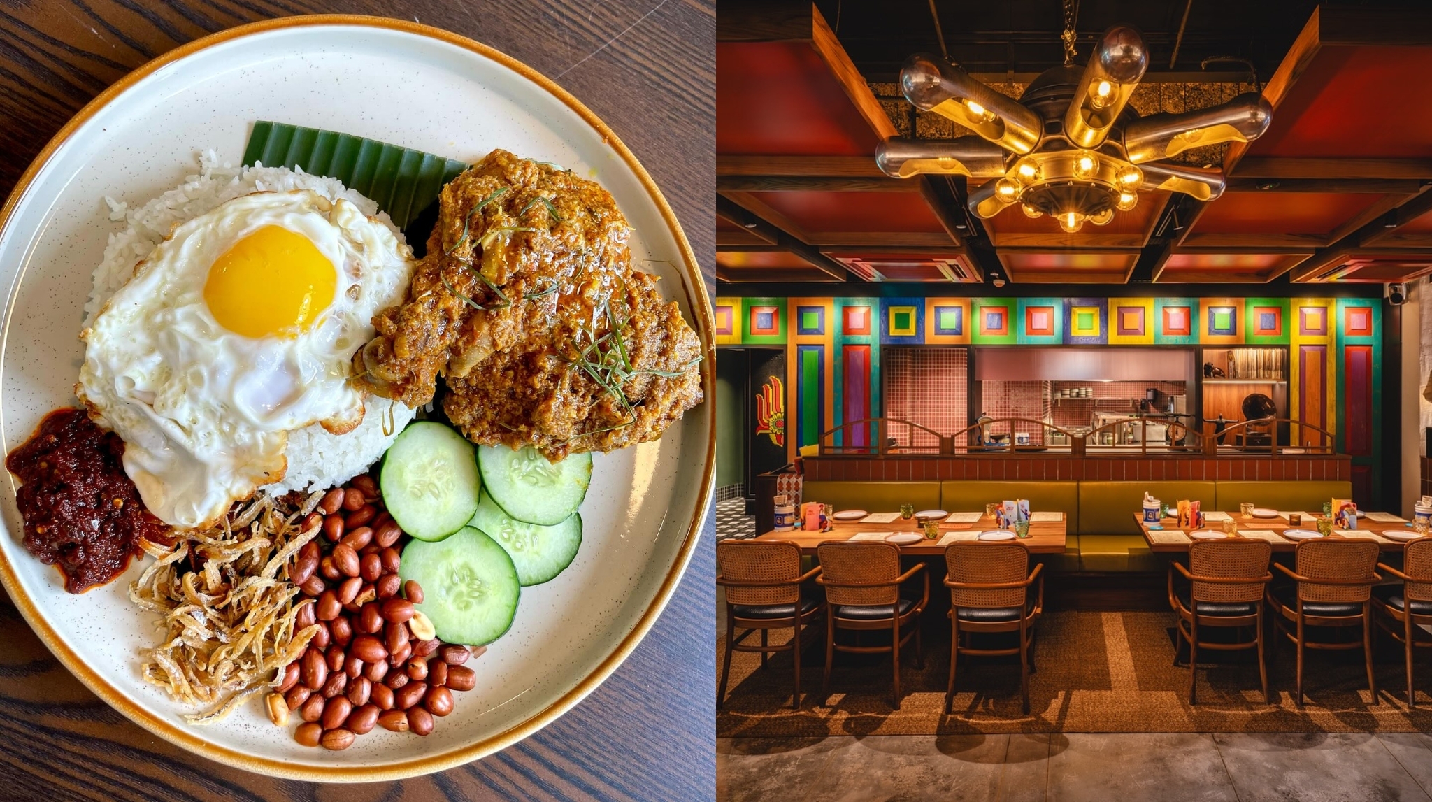 Michelin Bib Gourmand Singapore 2025 Kitchenman nasi lemak and Kotuwa