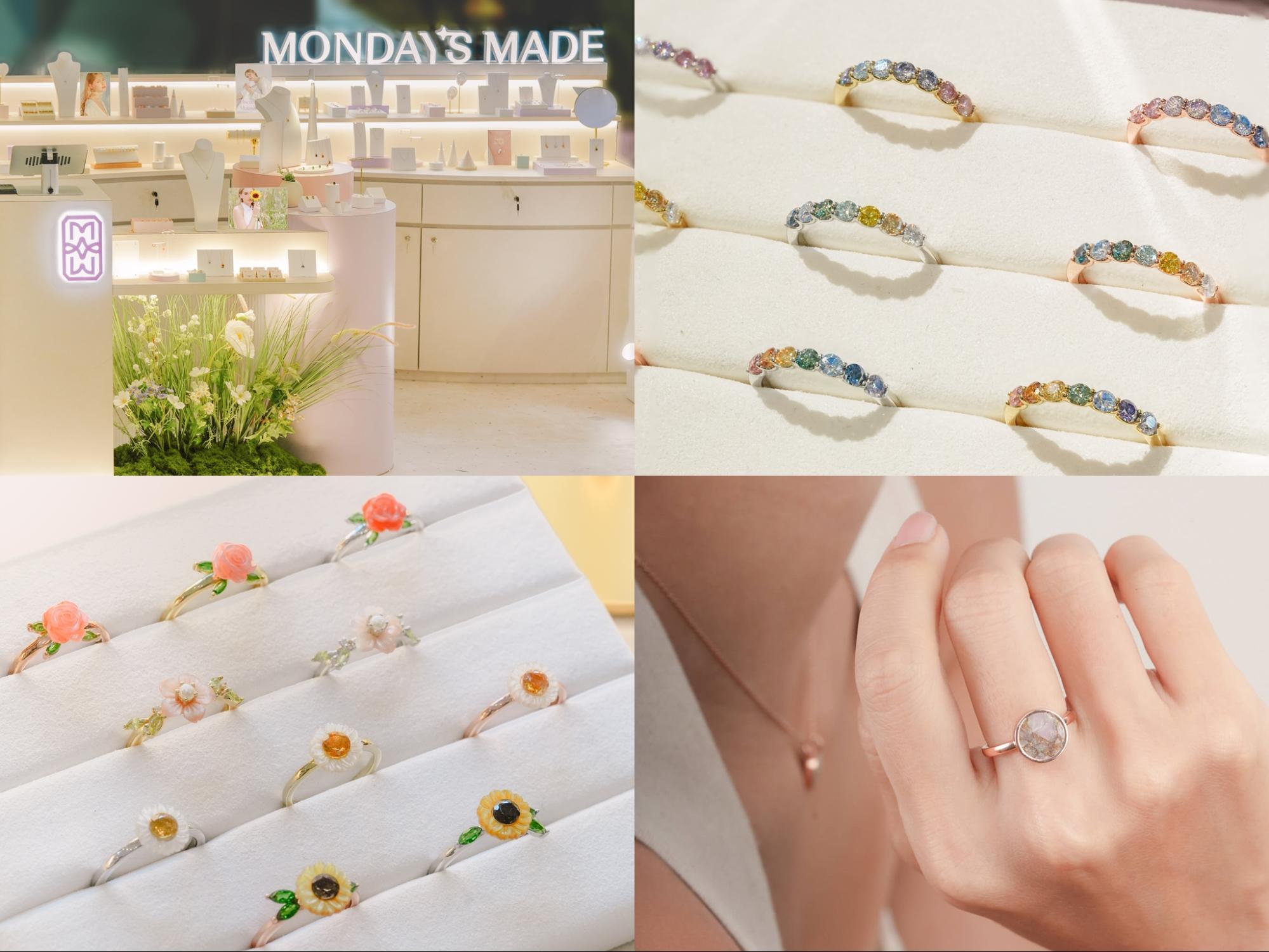 Mondays Made Singapore jewellery store
