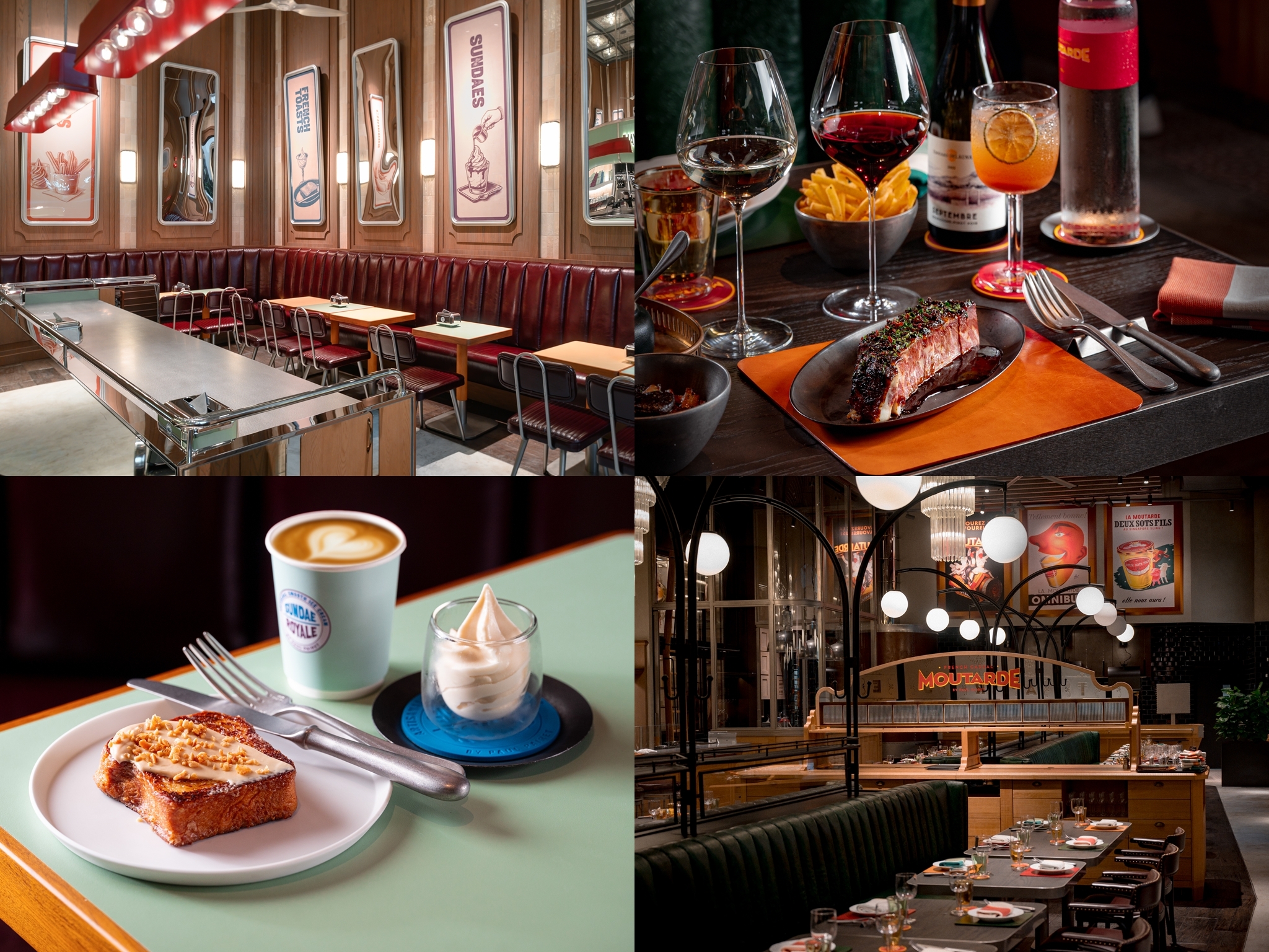 Moutarde and Sundae Royale by Paul Pairet at Sentosa Singapore