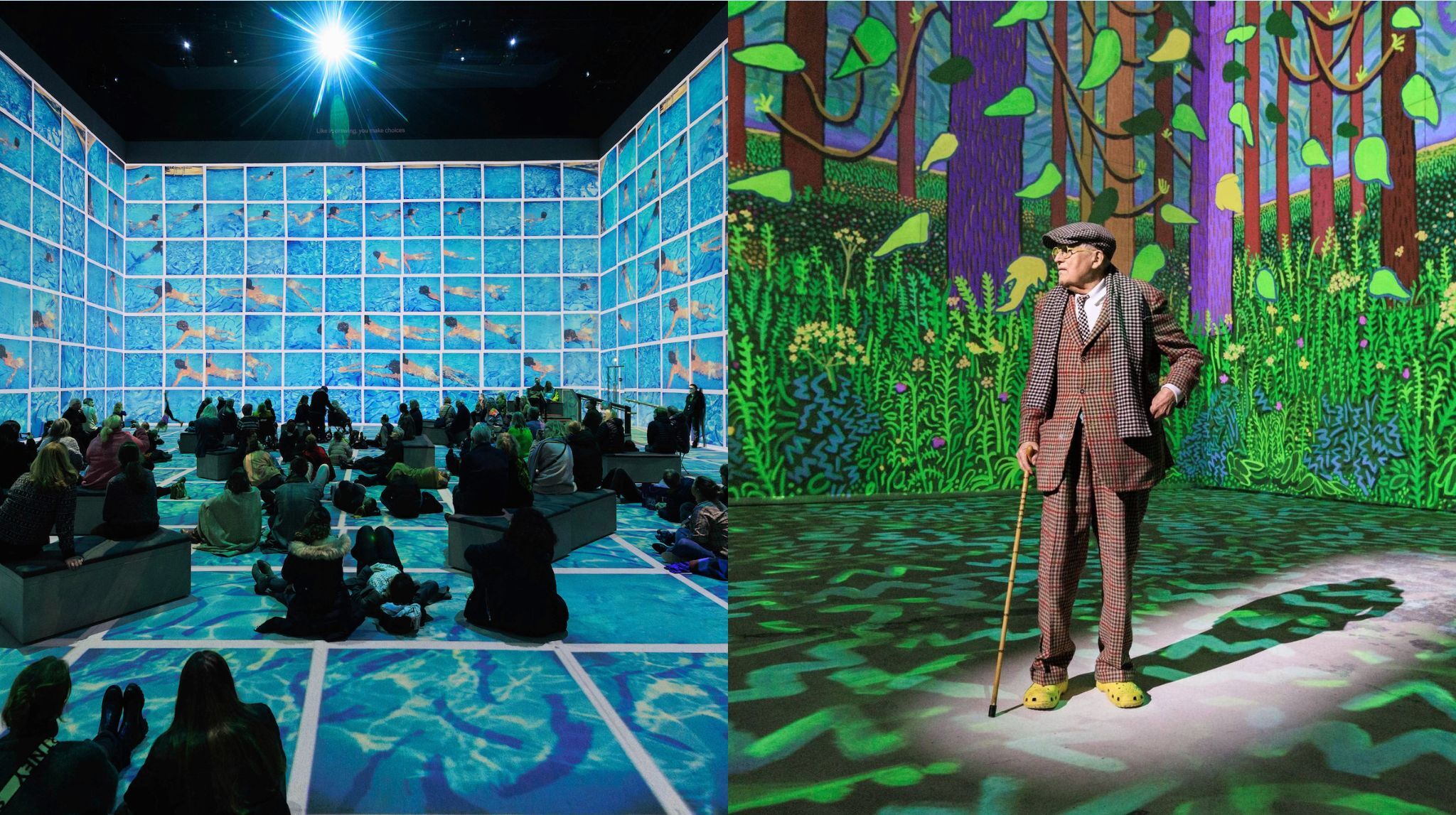 David Hockney: Bigger & Closer (not smaller & further away) Singapore