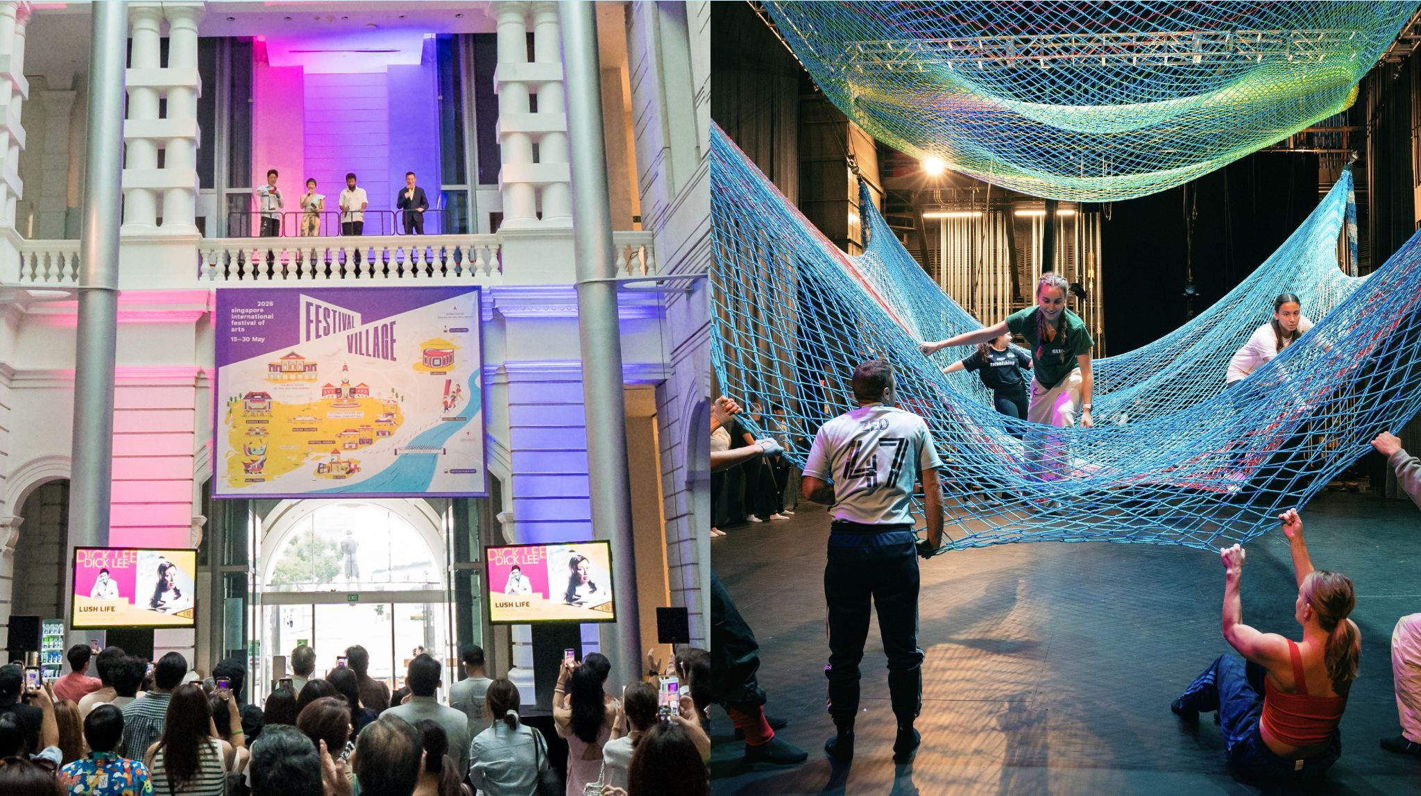(Left) SIFA 2026 Festival Reveal (Right) Noli Timere