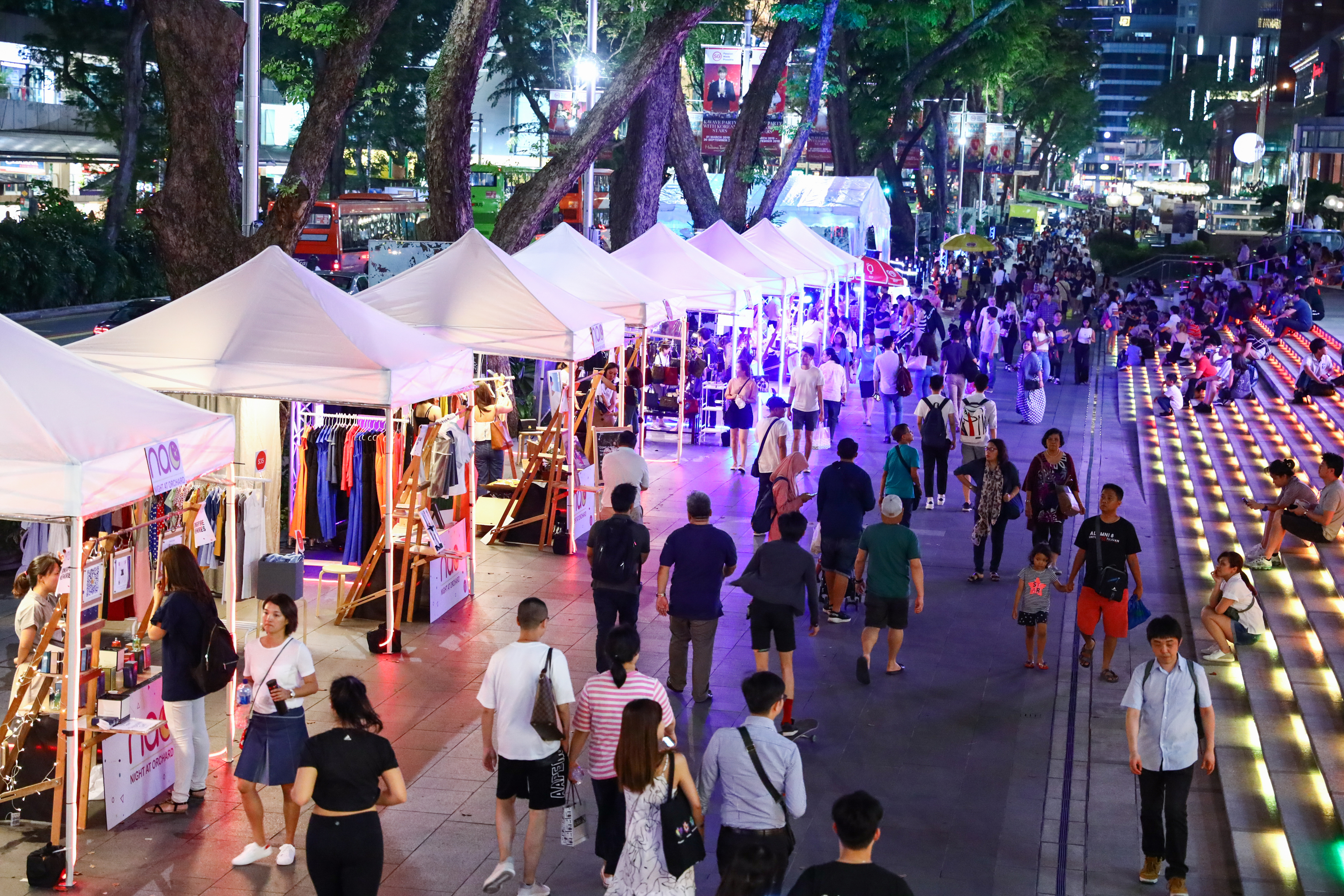 Night At Orchard Singapore 2024