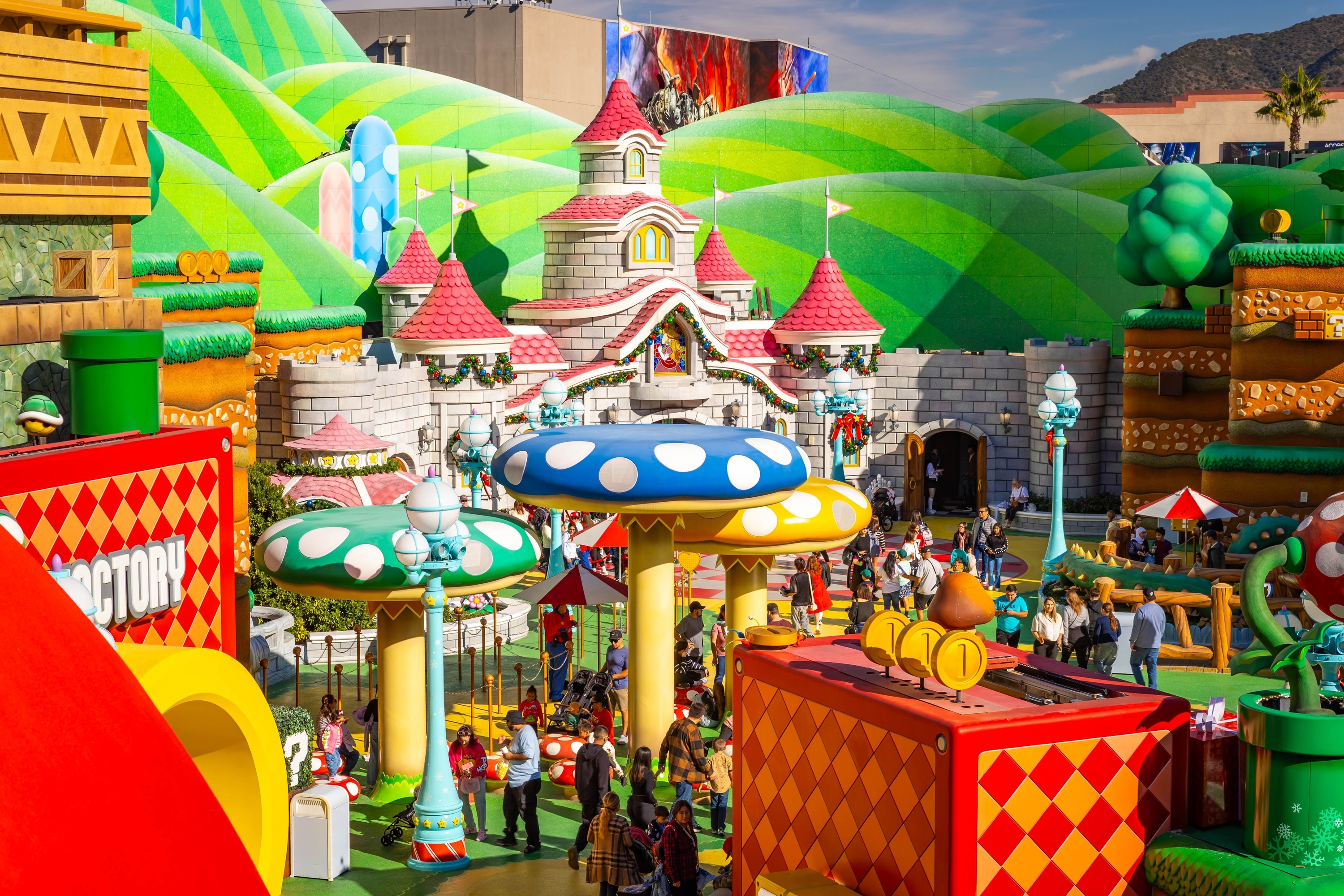 Super Nintendo World at Universal Studios Hollywood