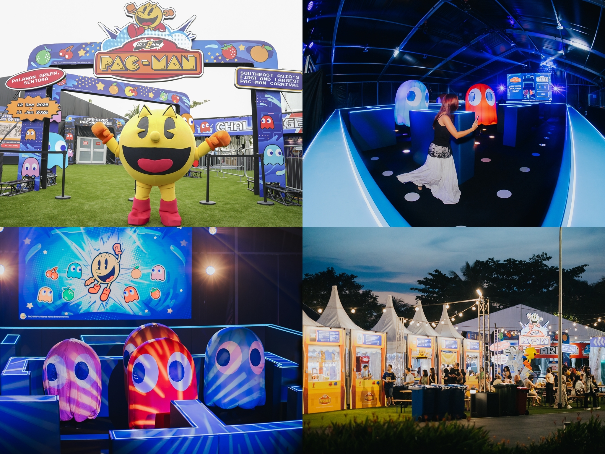 Pacman Carnival Sentosa Singapore