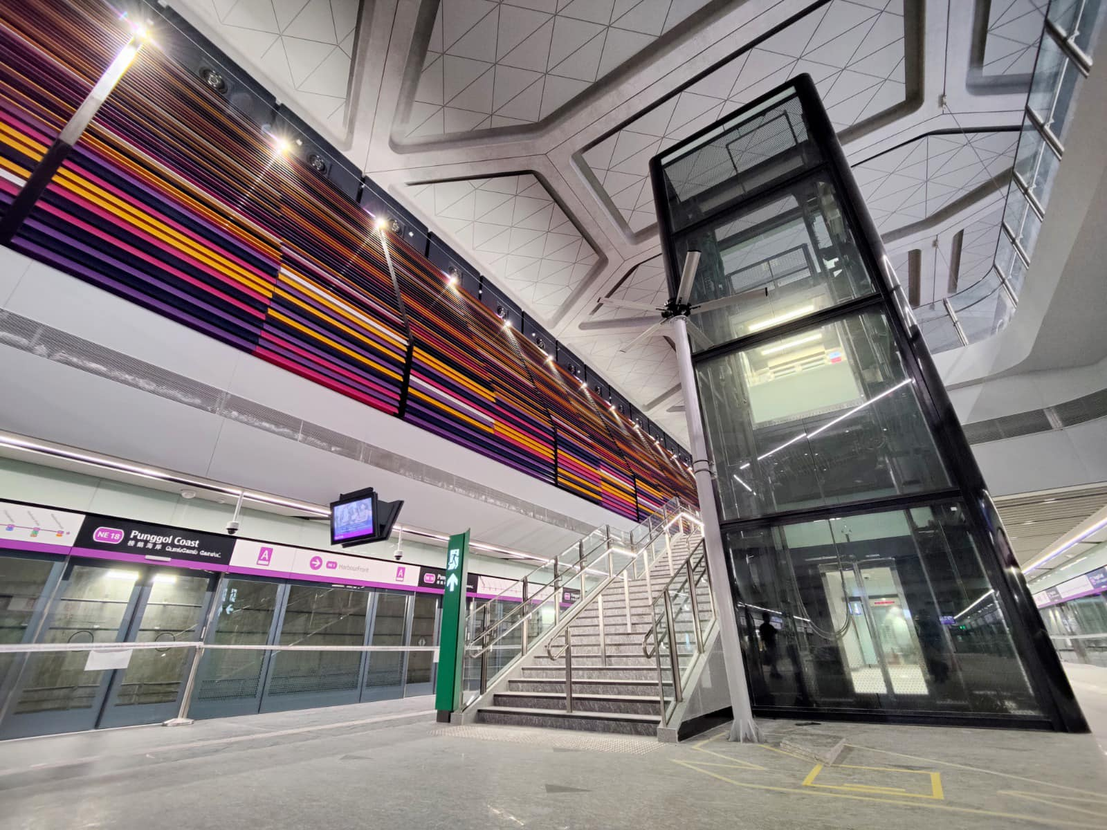 Punggol Coast MRT station Singapore