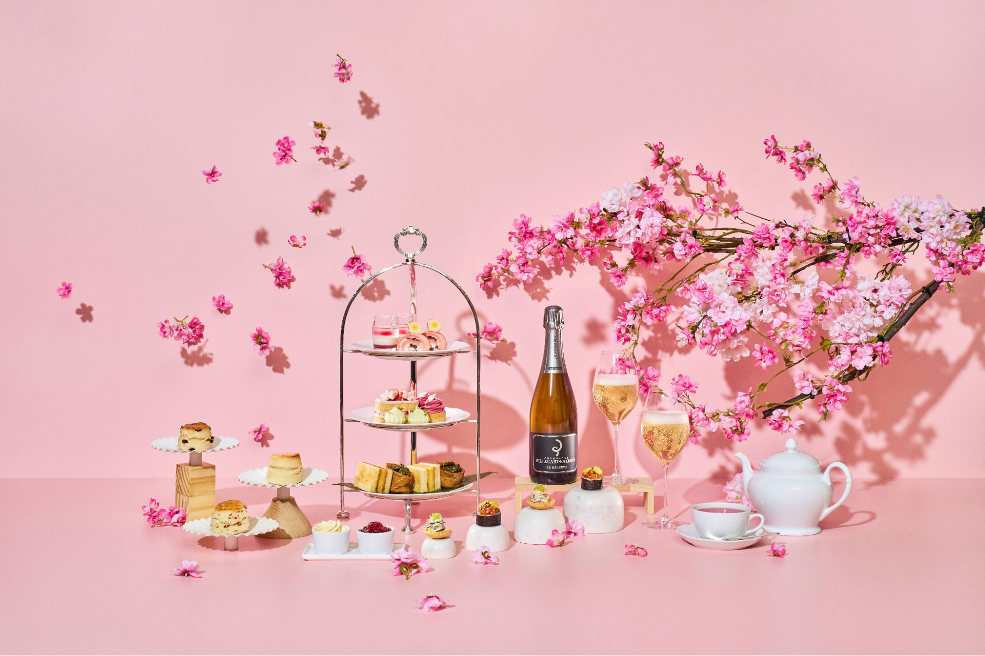 Sakura afternoon tea Raffles Hotel Singapore