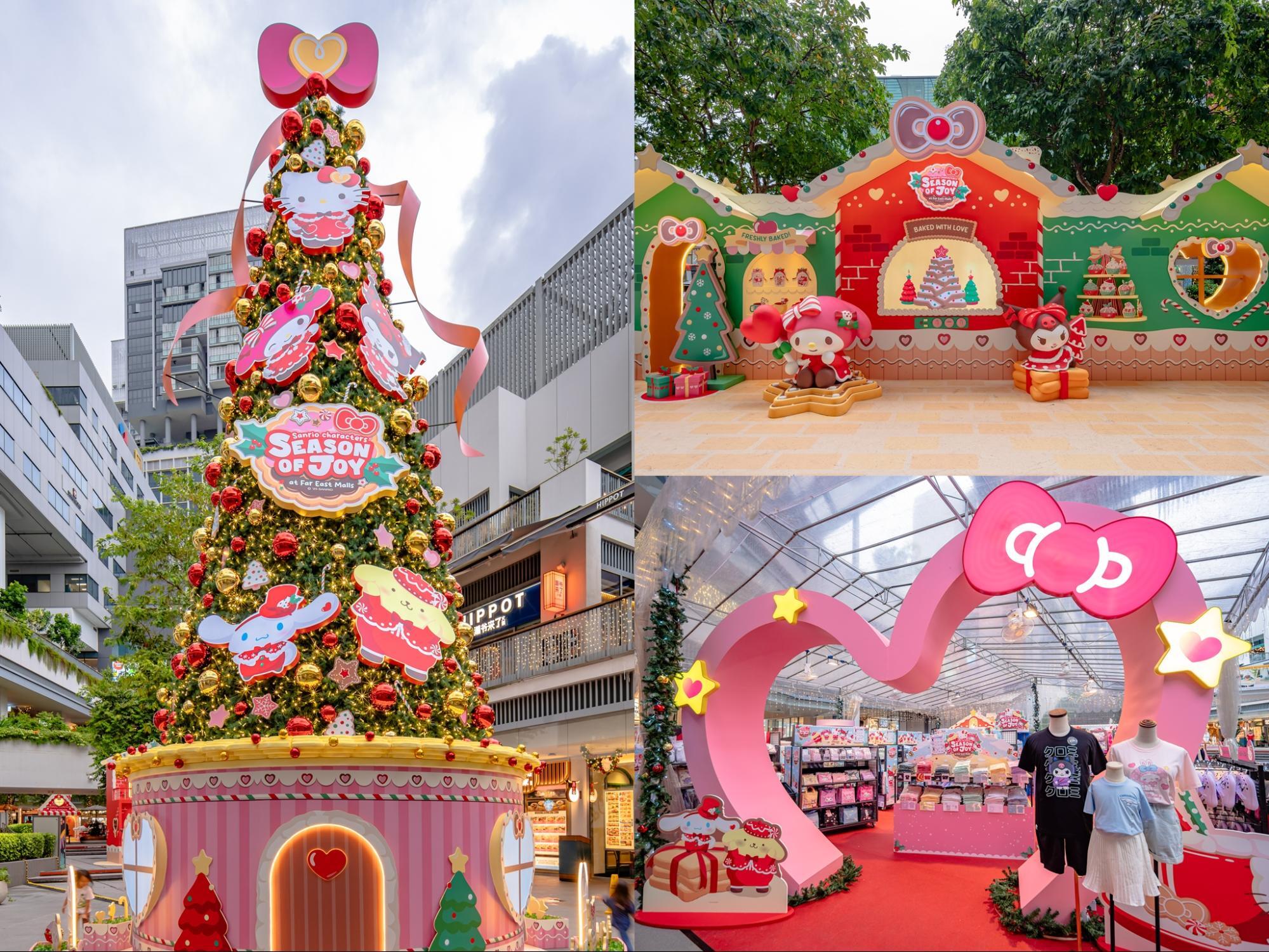Sanrio Christmas decorations Singapore 2025