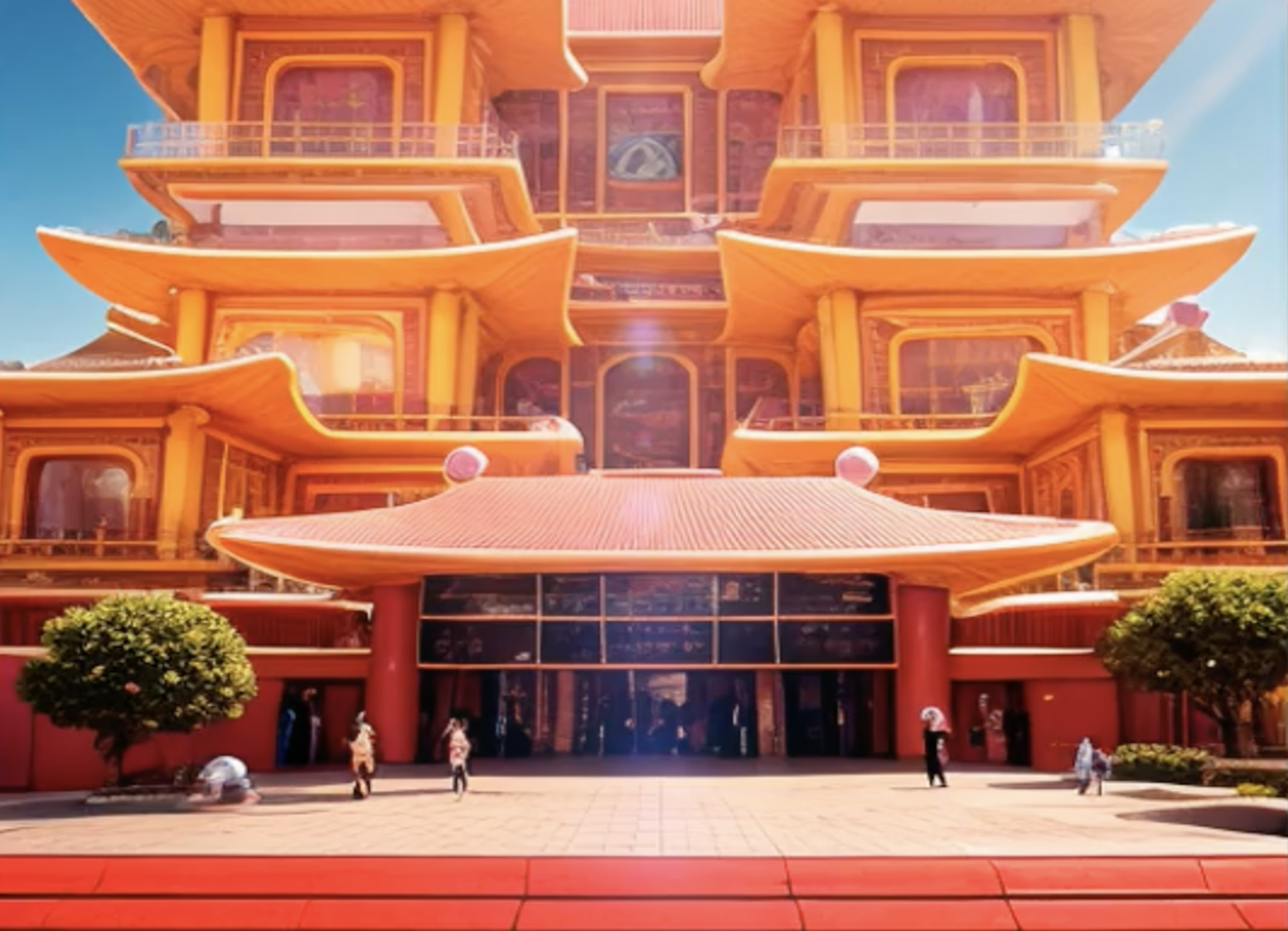 Coca-Cola Y3000 reimagines Buddha Tooth Relic Temple