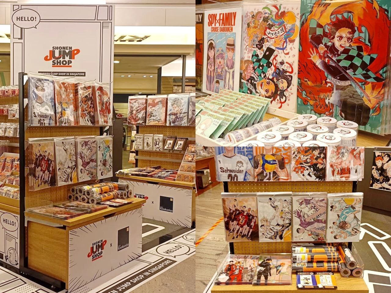 Shonen Jump pop-up Singapore Orchard Kinokuniya