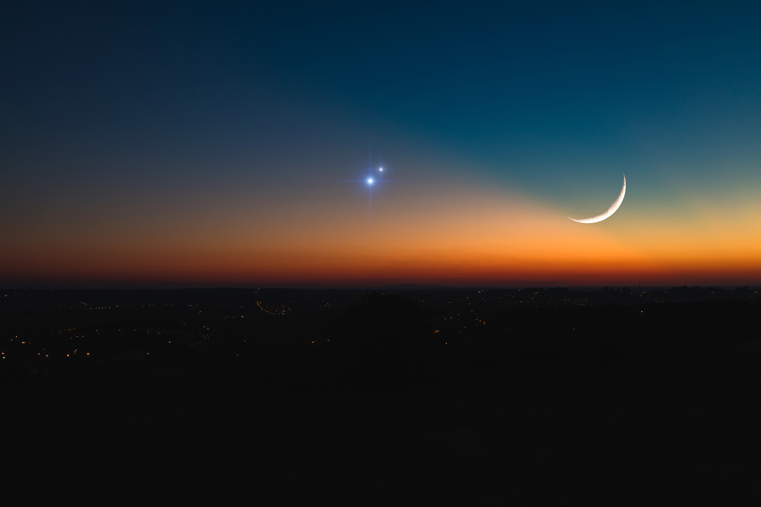 Saturn Moon Conjunction