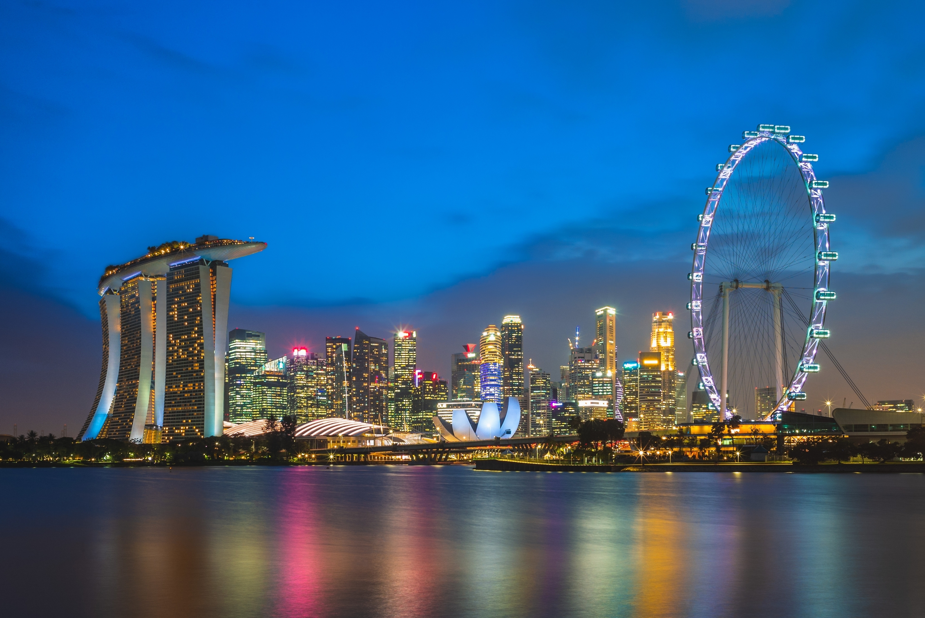 Singapore skyline