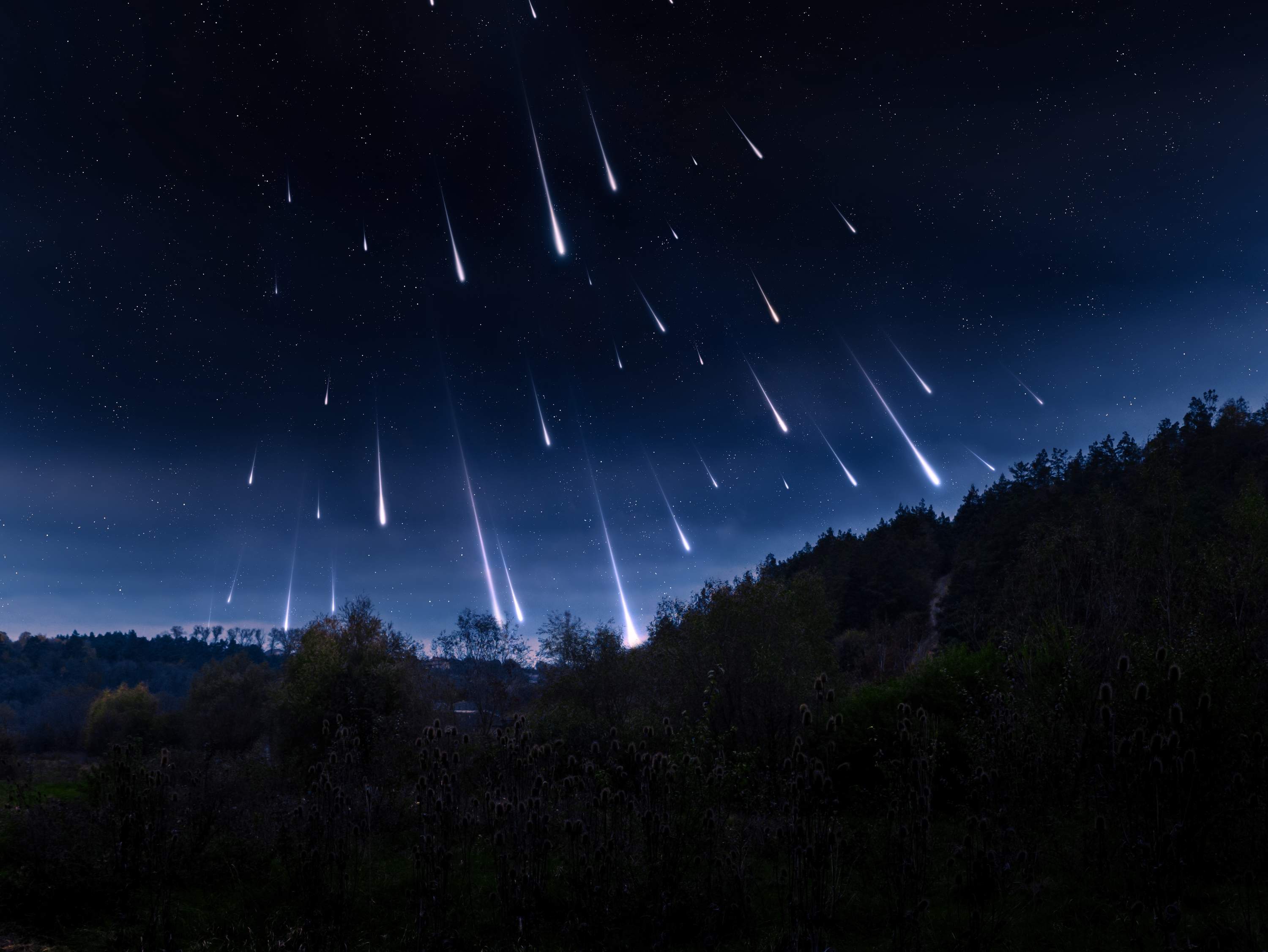 Meteor shower