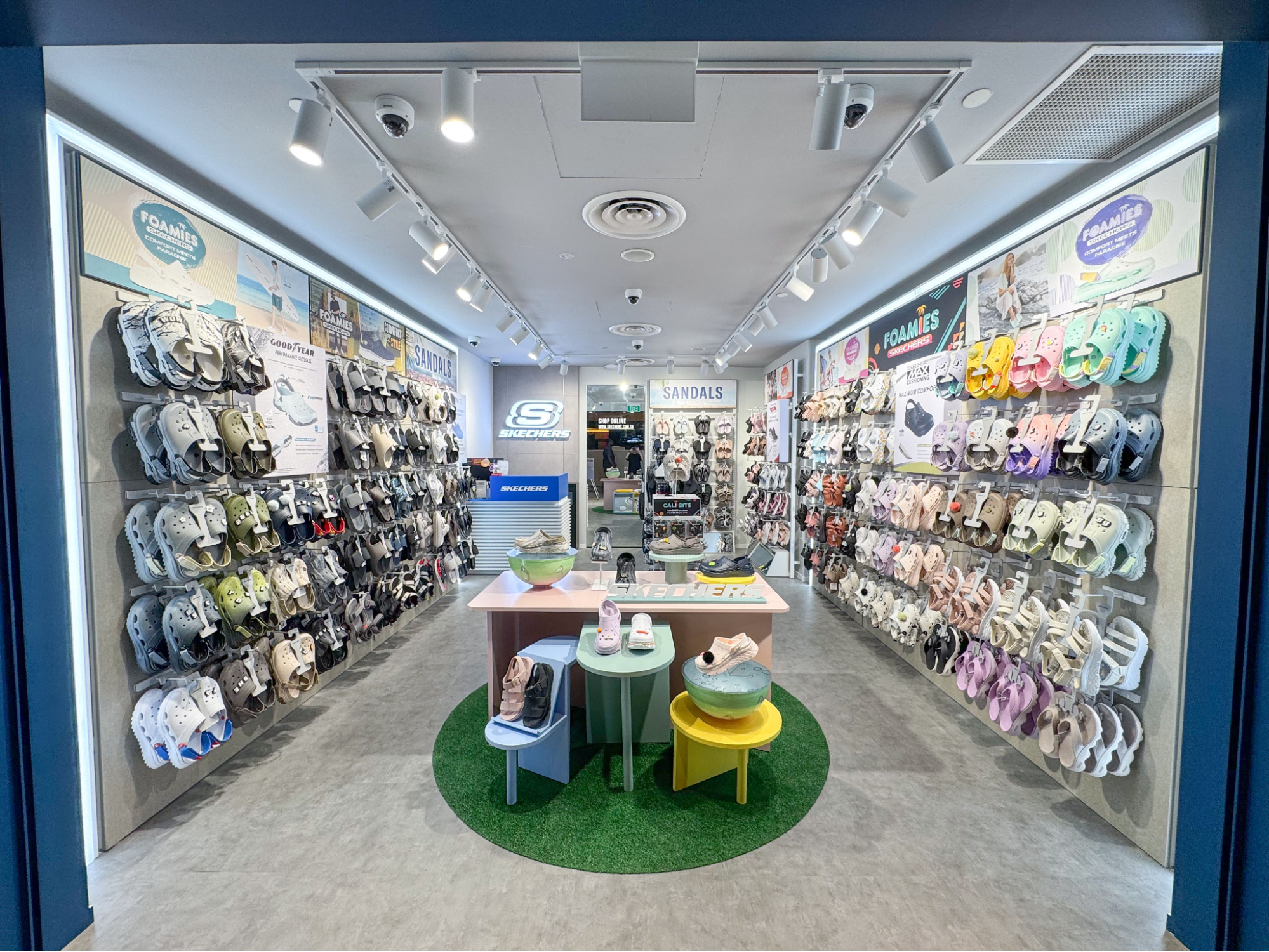 Skechers Foamies concept store Singapore