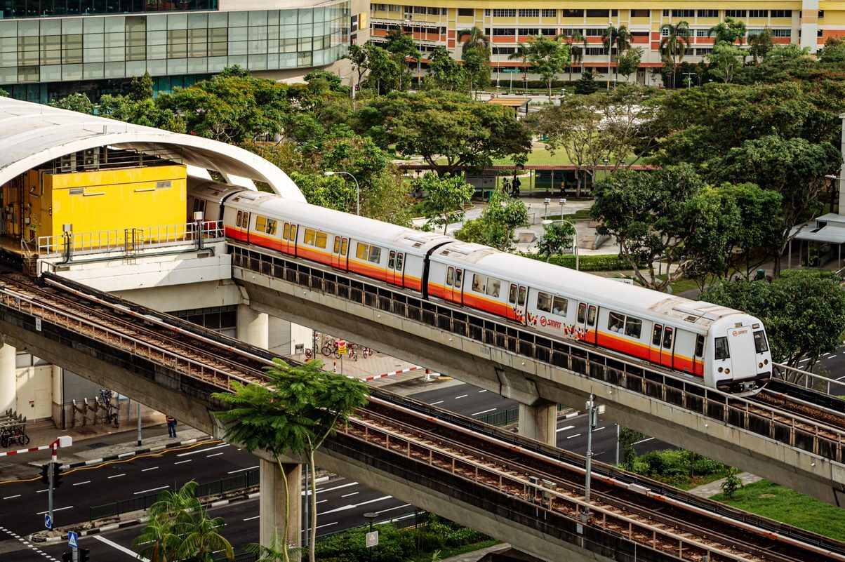 Singapore trains
