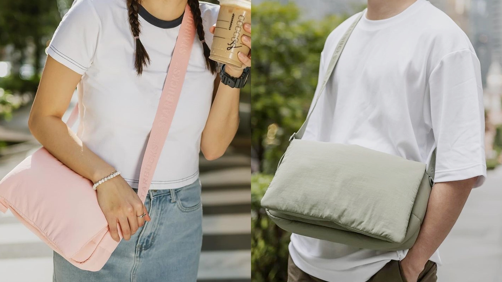 Starbucks Singapore Pufflet Sling bag
