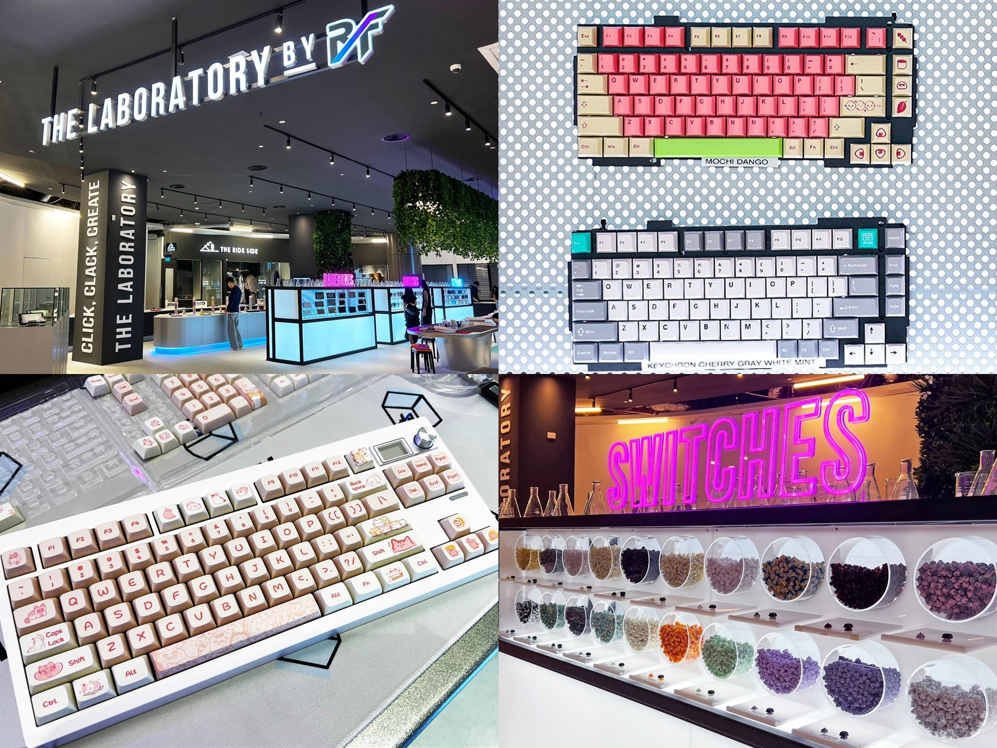 The Laboratory by RF review - keyboard customisation shop in Singapore