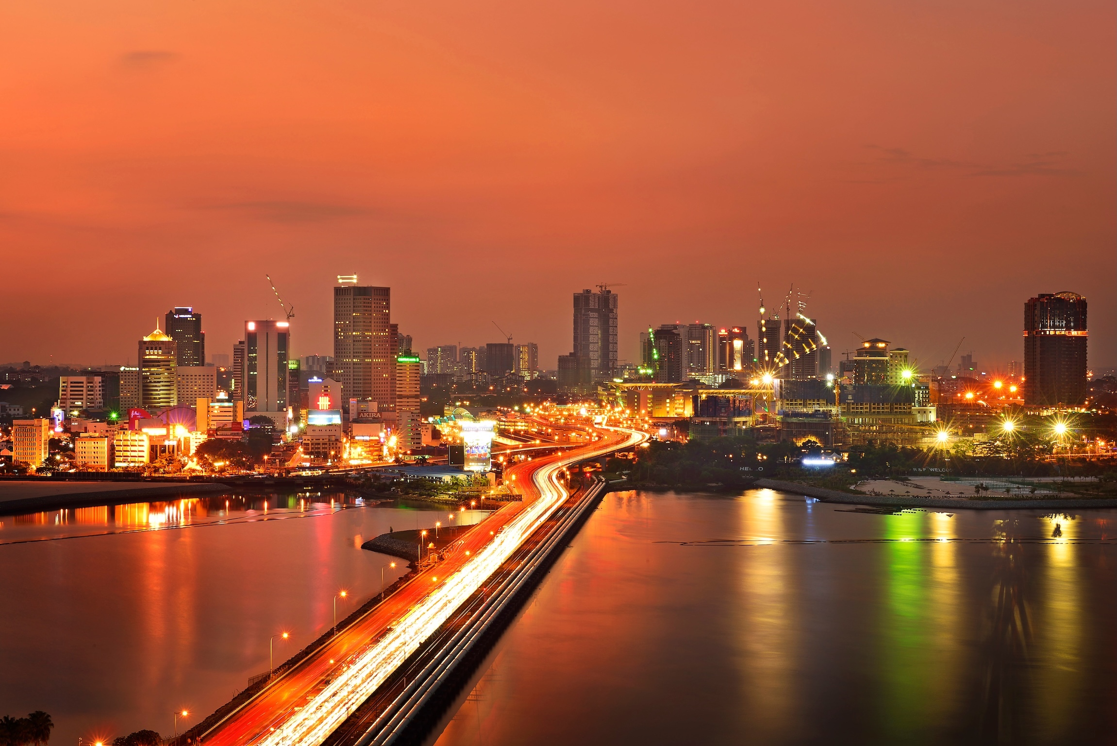 Johor Bahru is one of the biggest city in South Malaysia nearest to Singapore.