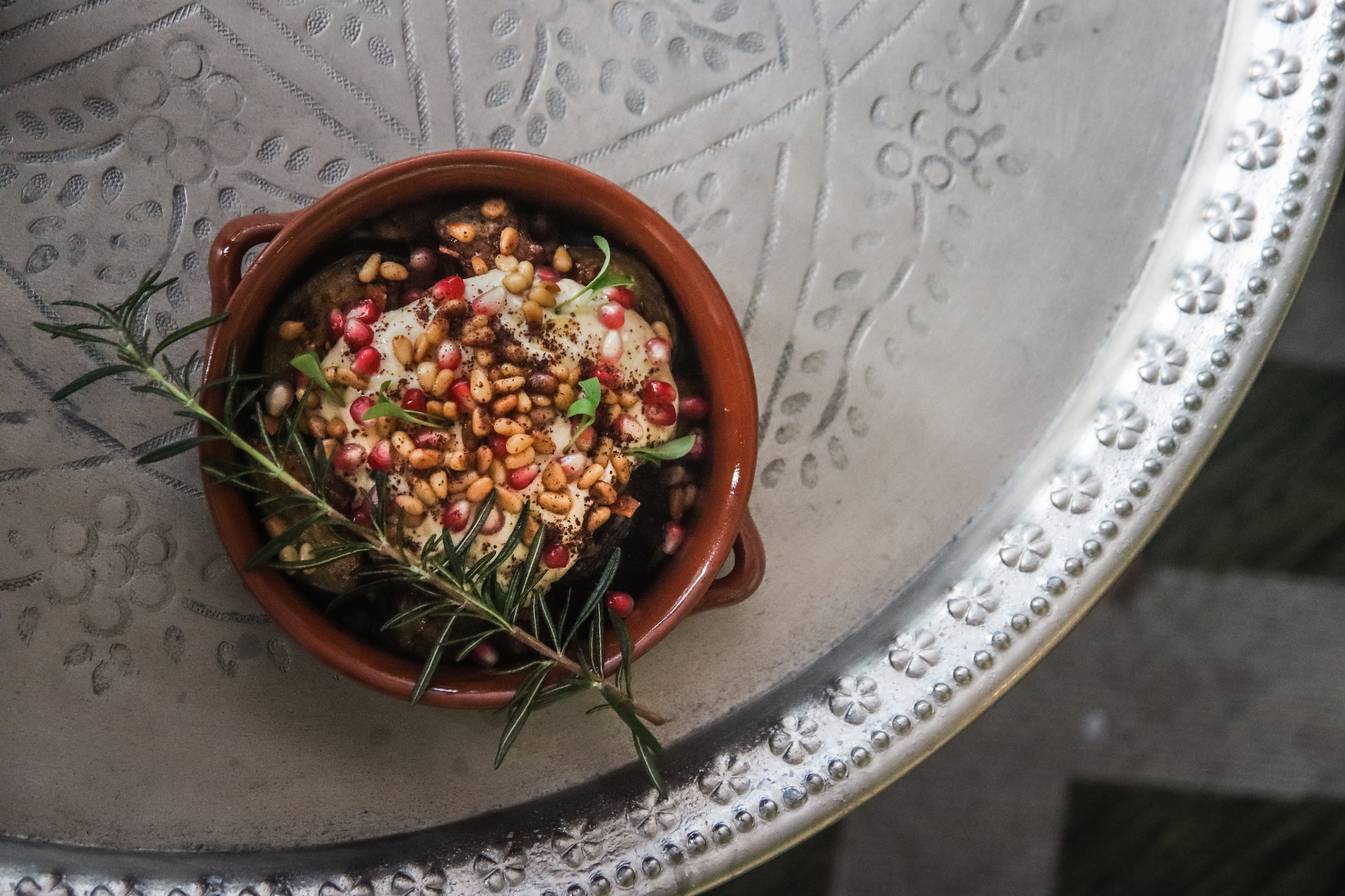 Ummi Beirut - Eggplant Fatteh