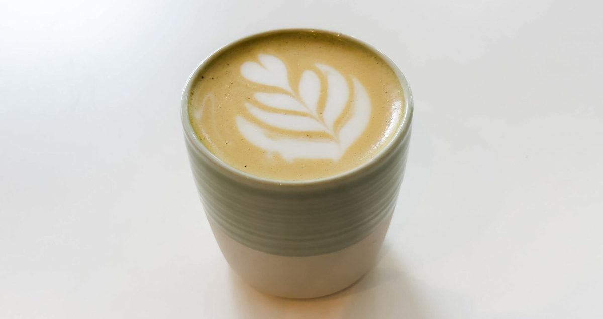 Snap Cafe: Pistachio Espresso Latte