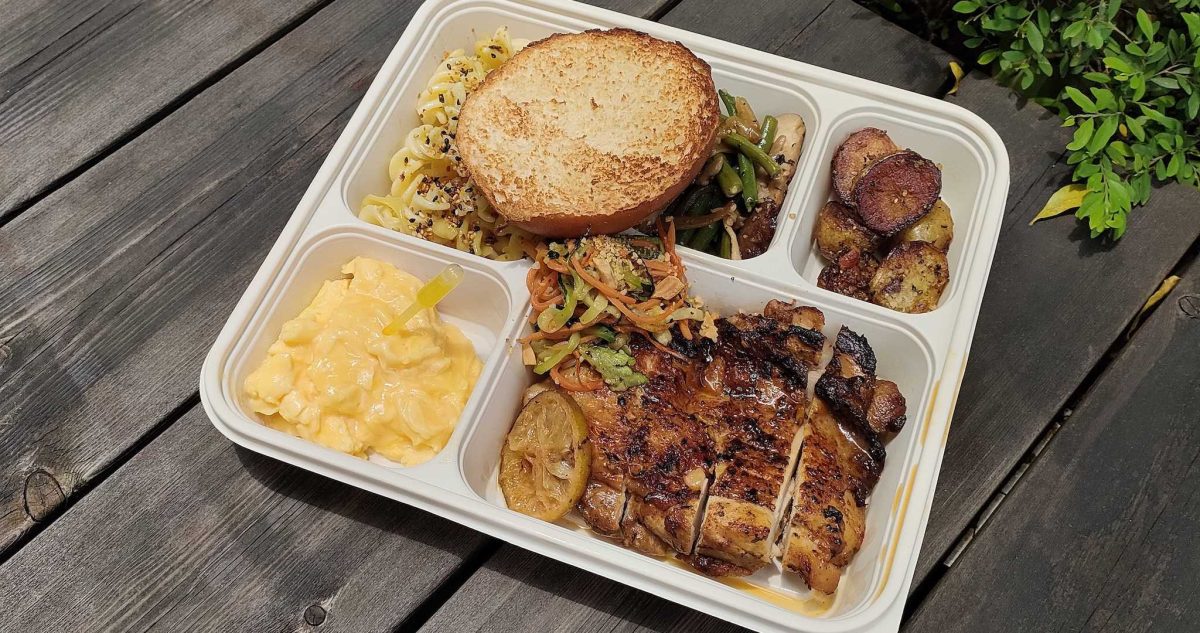 White Bird Scramble French Bentos