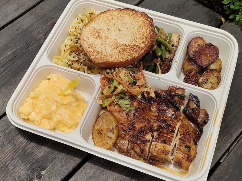 White Bird Scramble French Bentos