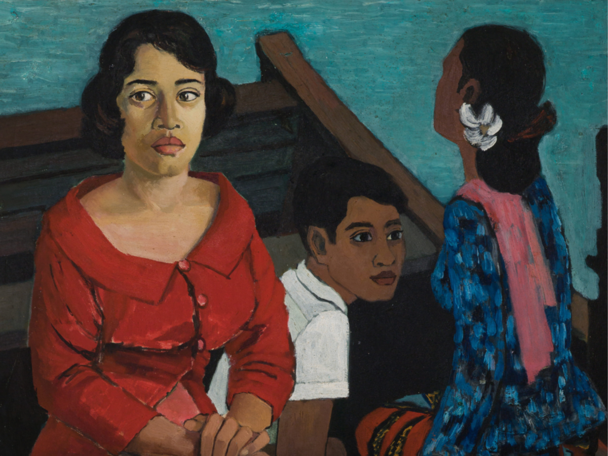 Crossing (Home Coming) (1964). Lai Foong Moi. Collection of Singapore Airlines Limited