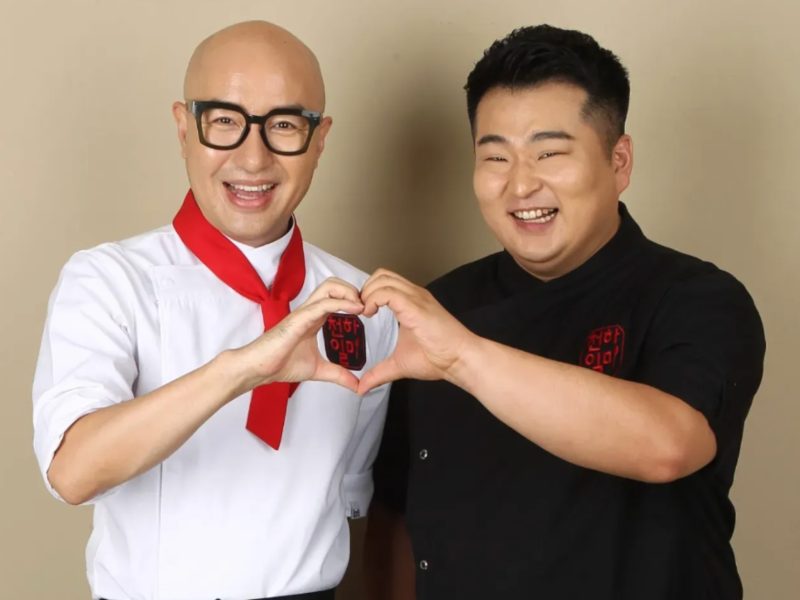 Chef Lee Won-il and Chef Hong Seok Cheon