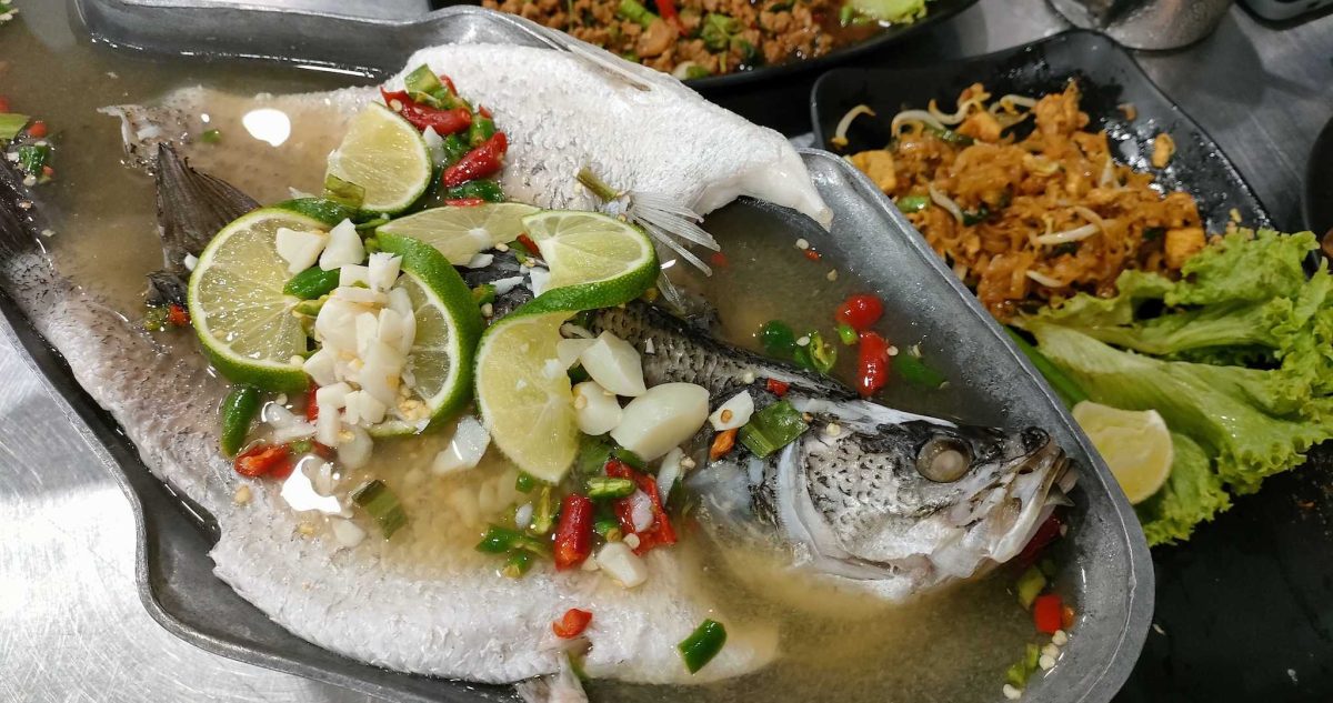 Nummun Steamed Seabass